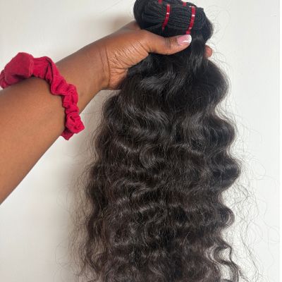 Coffret Signature – 2 Tissages Loose Curly + Closure 4x4 Cheveux Indiens Raw Hair 100% Naturels