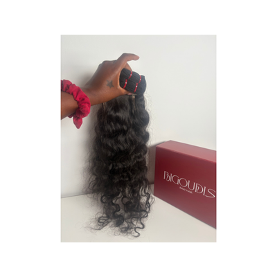 Coffret Majesté – 2 Tissages Deep Curly + Closure HD 4x4 Cheveux Indiens Raw Hair 100% Naturels