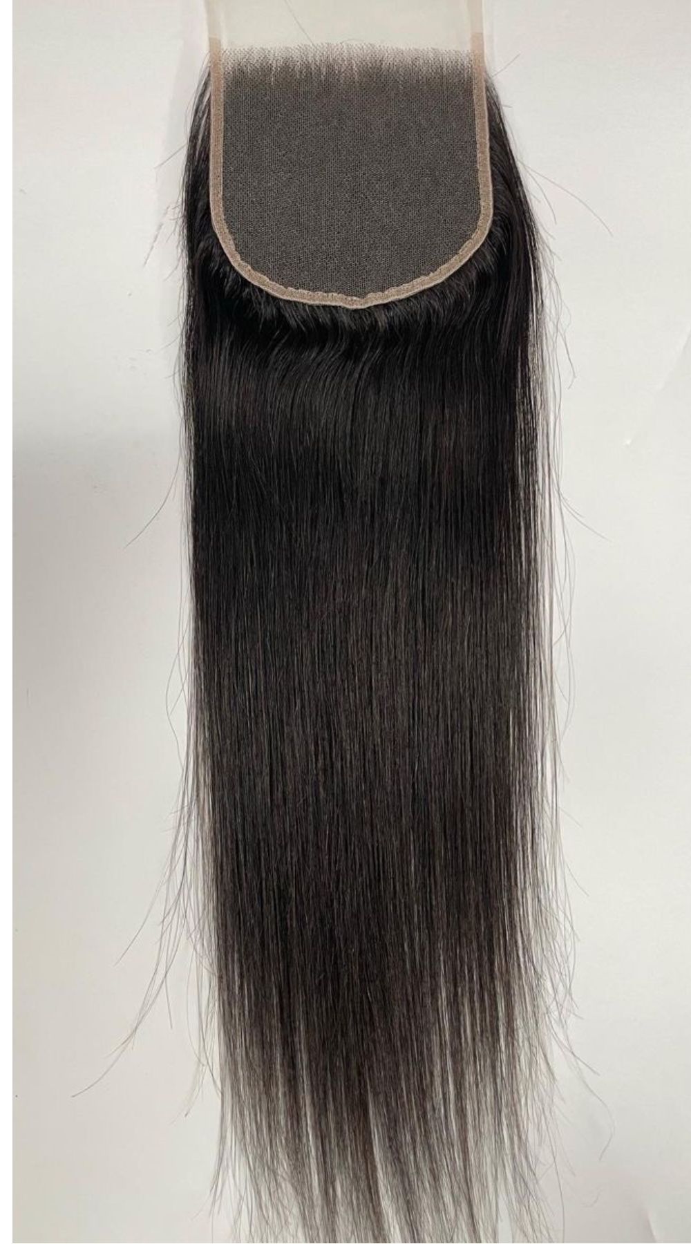 Closure lisse Raw Hair Indien 100% naturel, cheveux indiens bruts, installation facile, sans traitement chimique, cheveux lisses et brillant