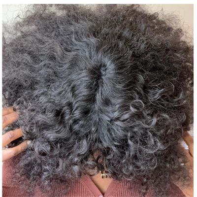 Perruque curly raw hair - Solène
