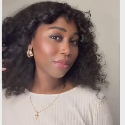 Perruque curly raw hair - Solène