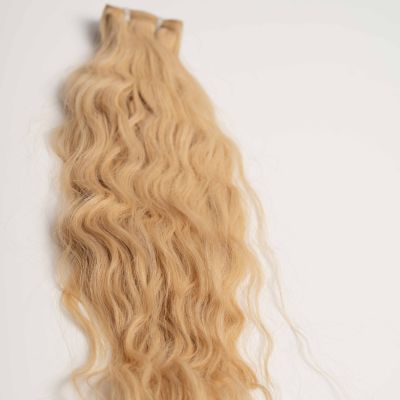 Tissage blond brut Raw Hair ondulé - bodywave
